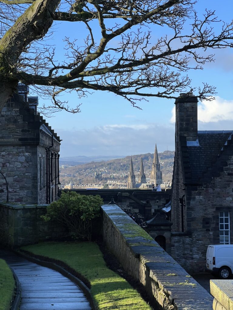 luoghi che hanno ispirato harry potter il castello di Edimburgo