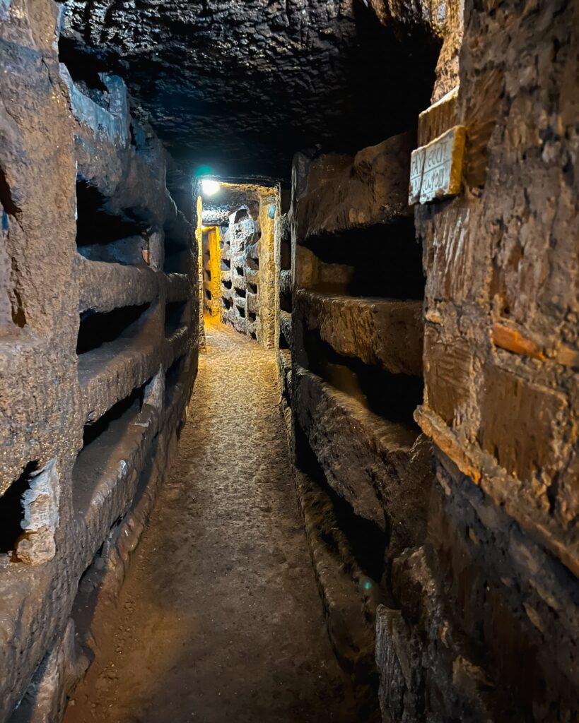 luoghi pi&ugrave; spaventosi di Roma: catacombe s.agnese