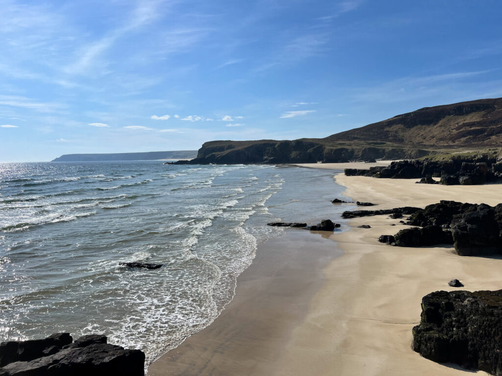 garry beach: isola di Lewis e Harris