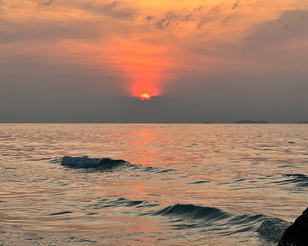 Sunset beach Koh Lipe