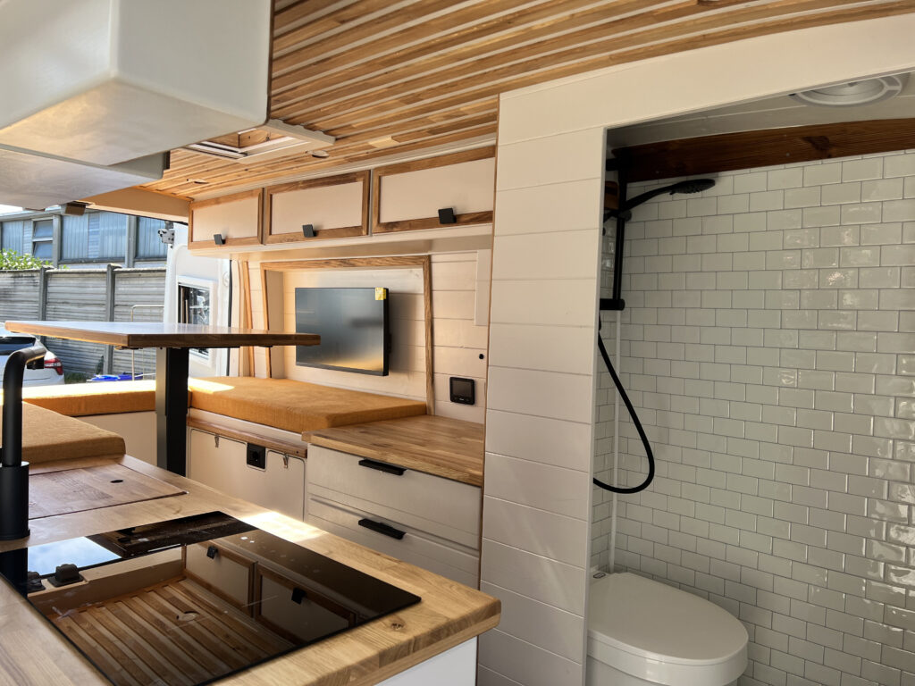 Vivere in van con il bagno