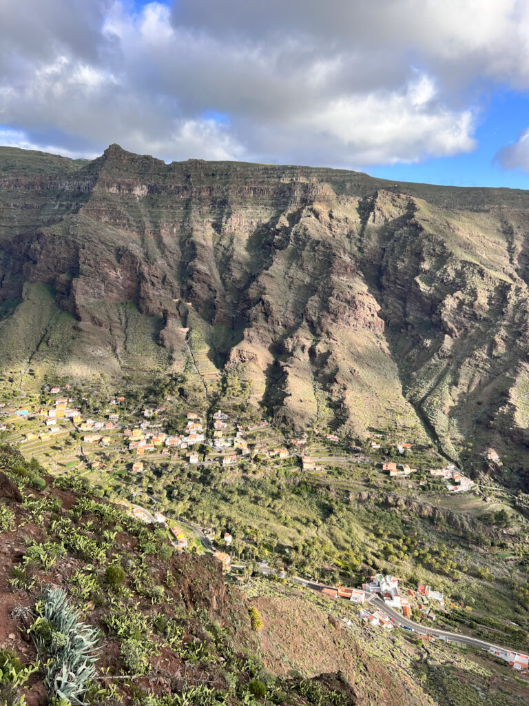 La Gomera cosa vedere: valle del gran rey
