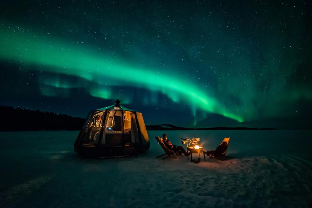 Hotel igloo aurora boreale