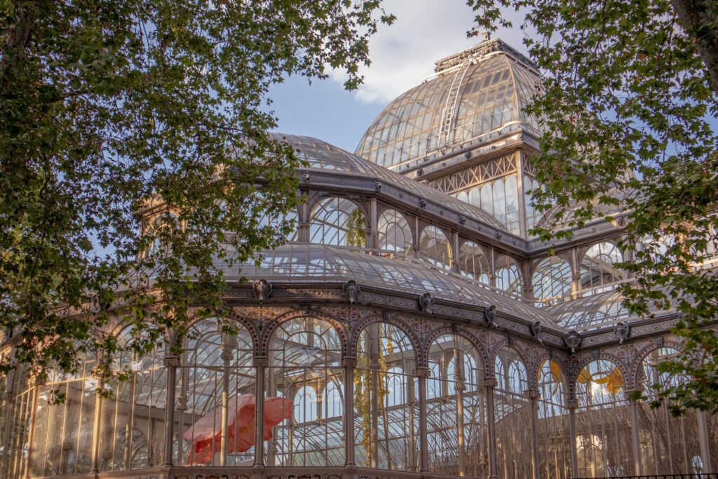 cosa fare a madrid: palacio de cristal